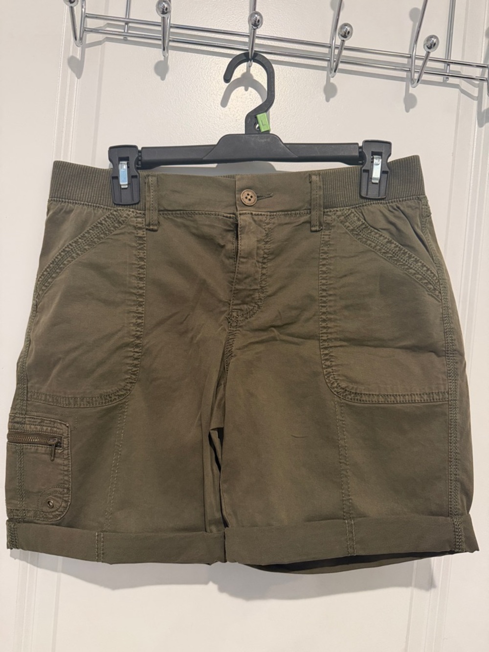 Sonoma Olive Green Cargo Shorts
